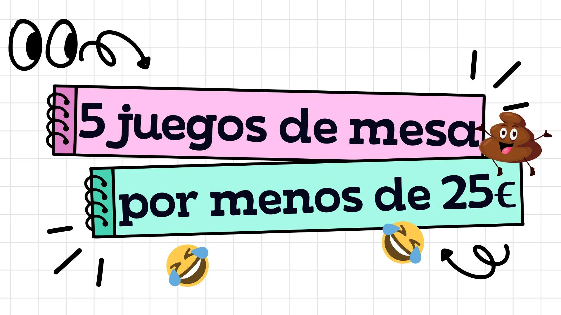 Cinco juegos de mesa divertidos por menos de 25 euros - Guía completa de juegos para fiestas