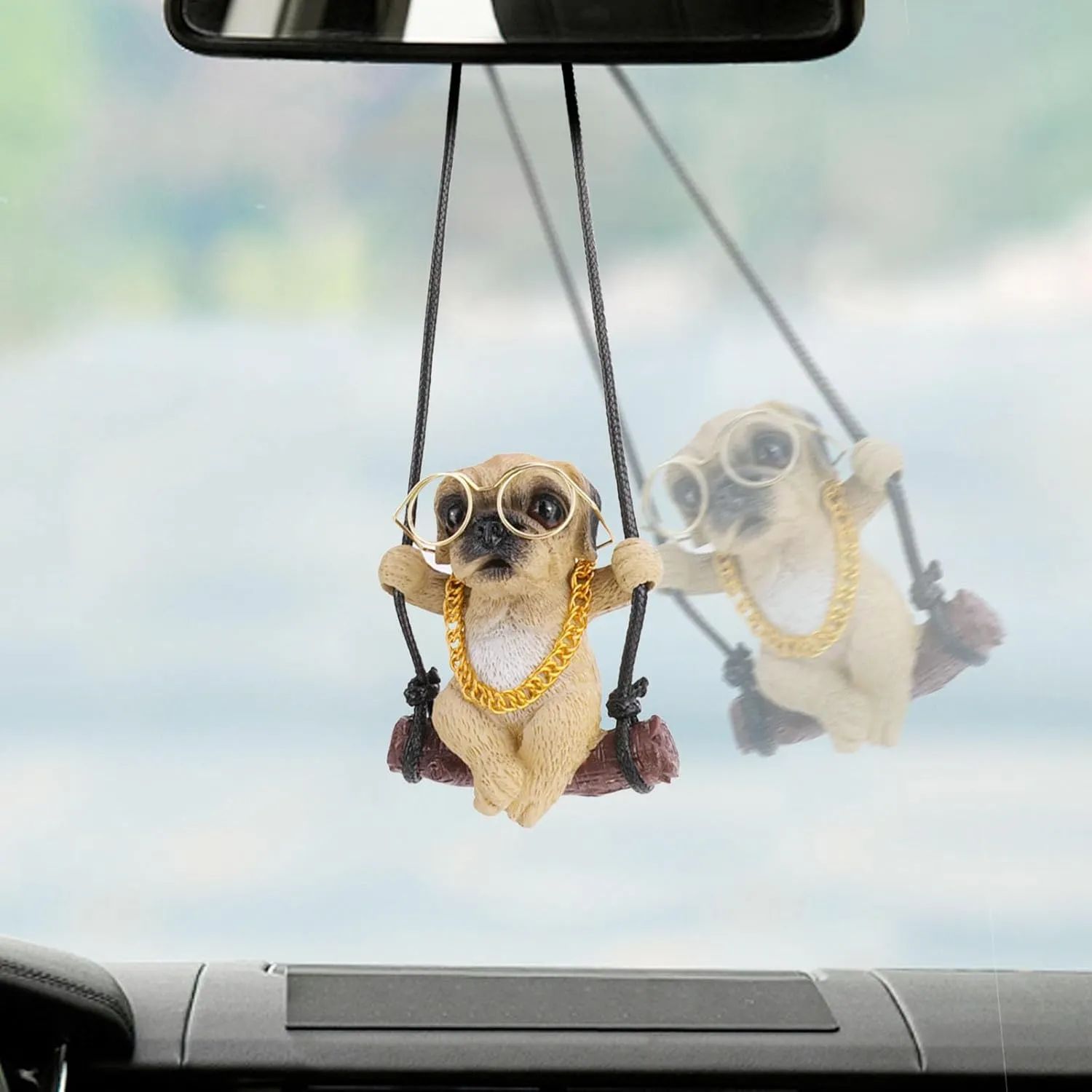 Perro colgante para el coche - Oferta en Amazon