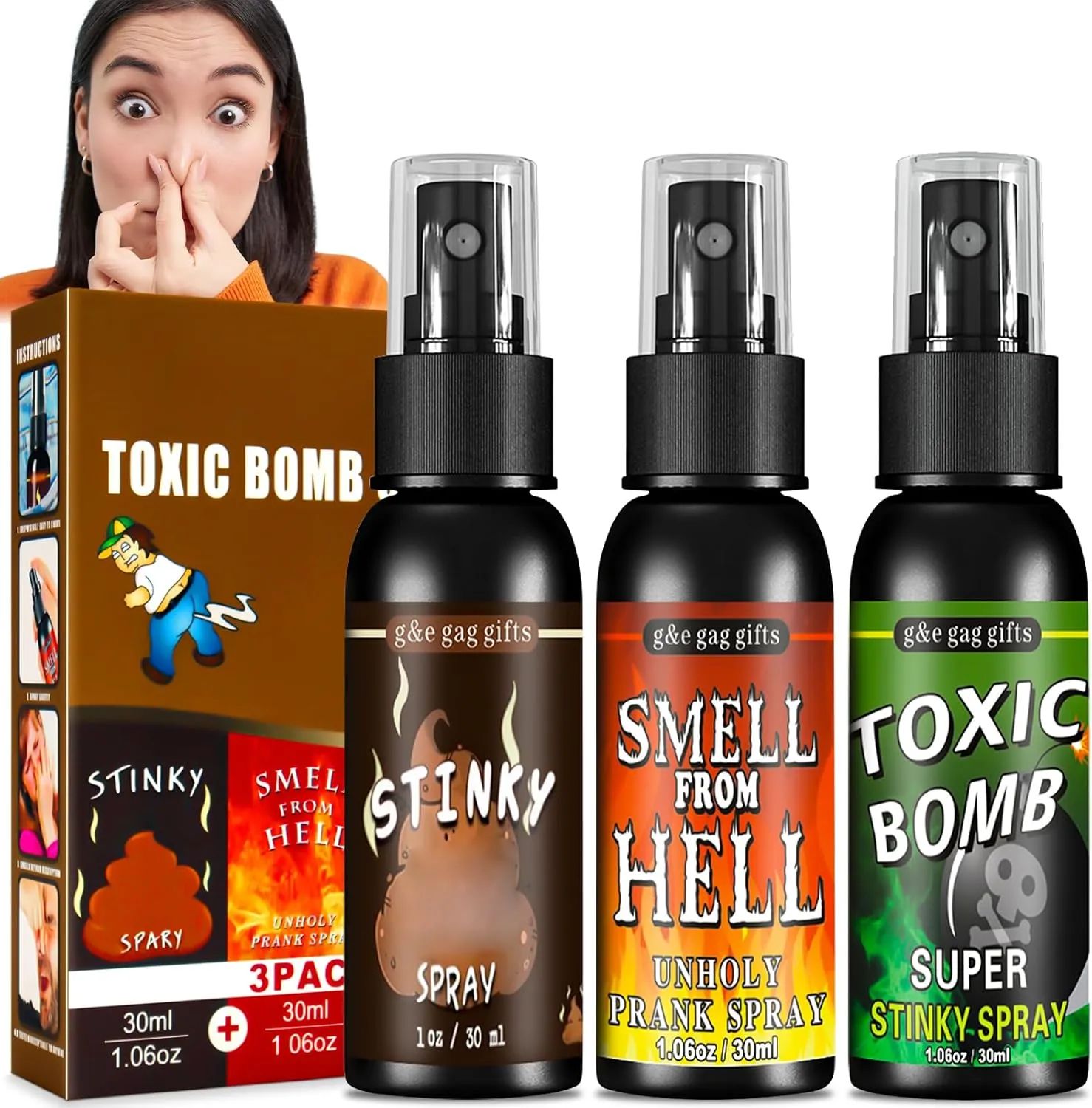 Bombas fétidas - Oferta en Amazon