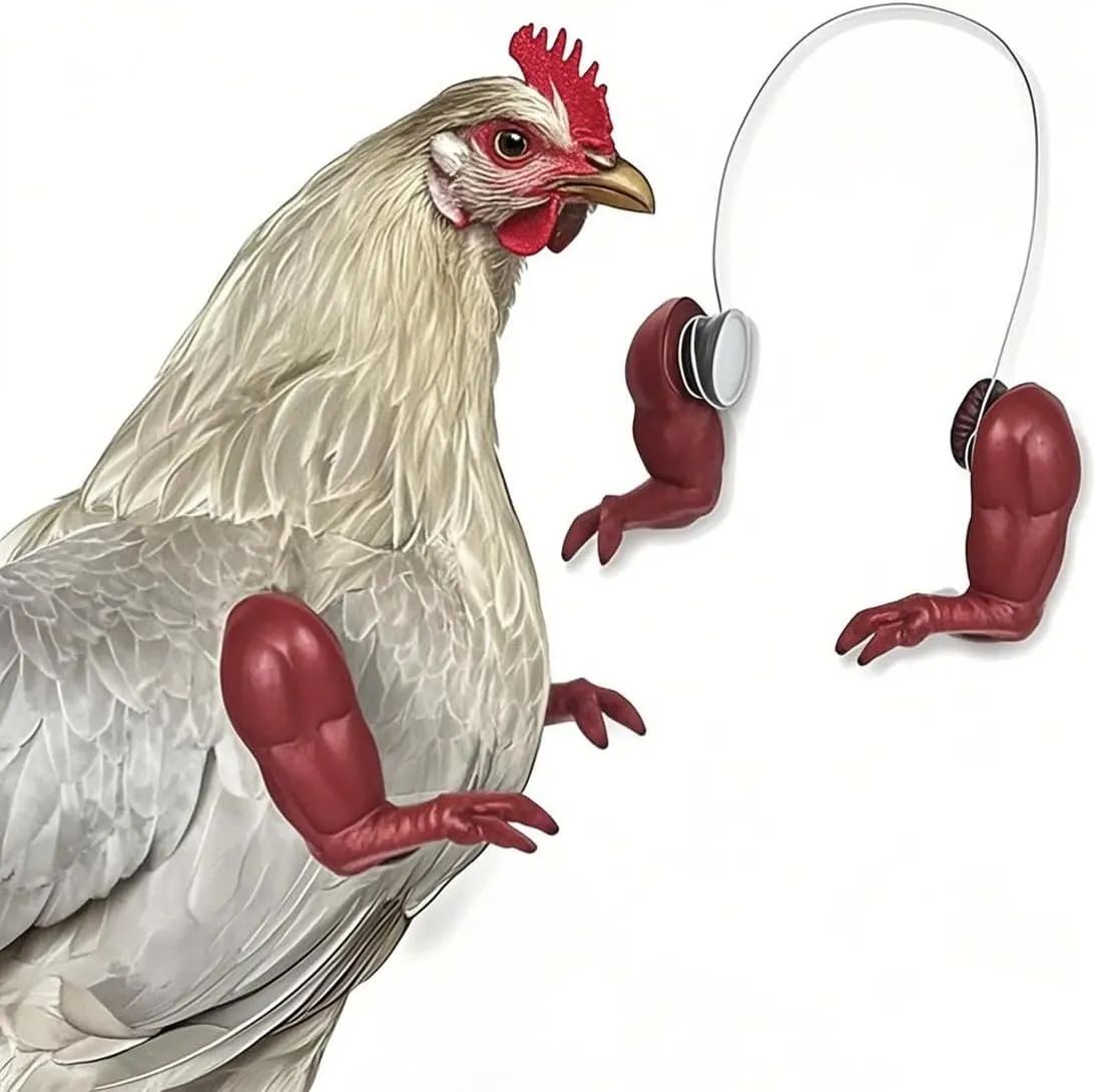 Brazos de combate para pollos y gatos - Oferta en Amazon