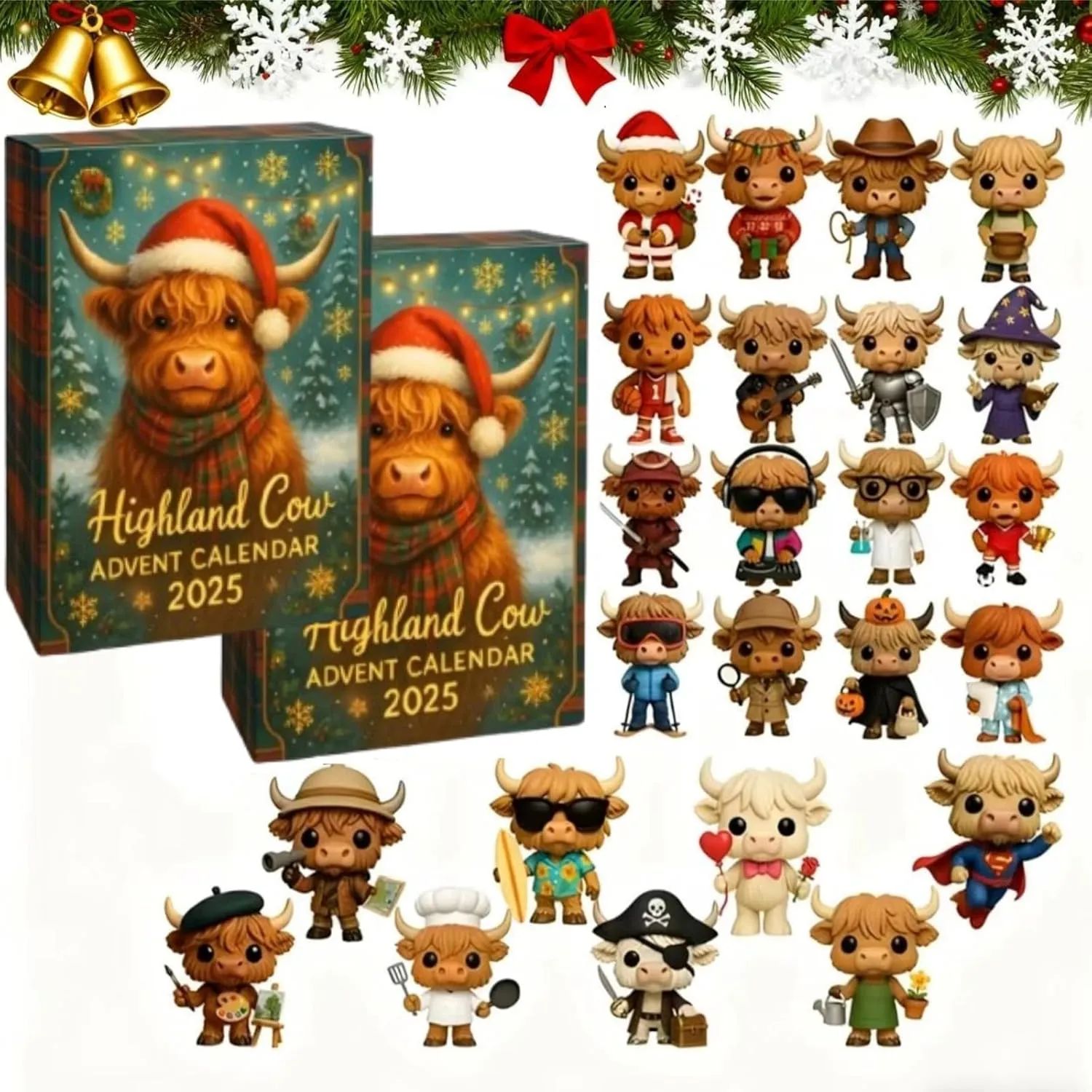 Calendario de adviento con vaquitas - Oferta en Amazon