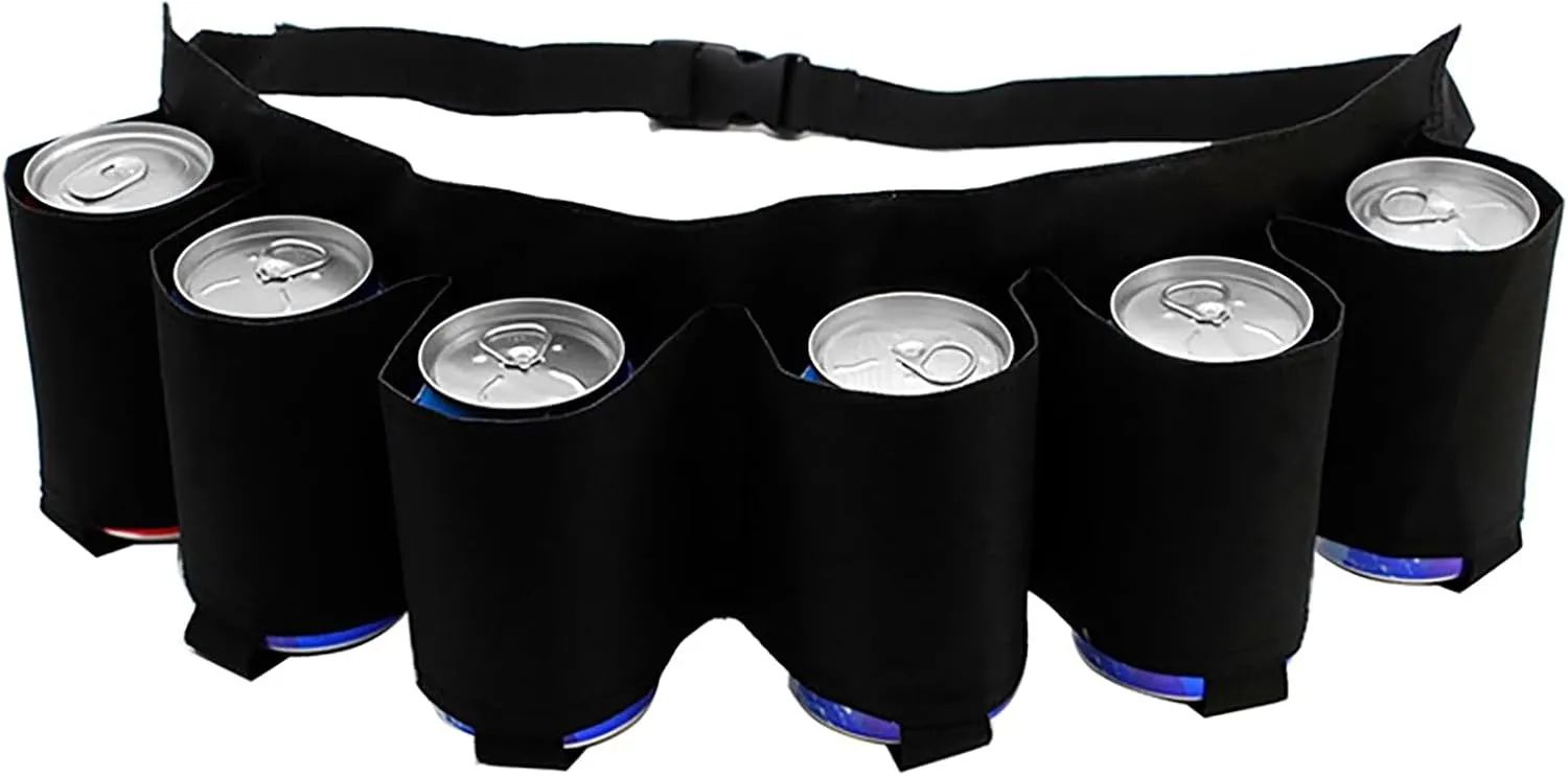 Cinturón de latas de cerveza - Oferta en Amazon