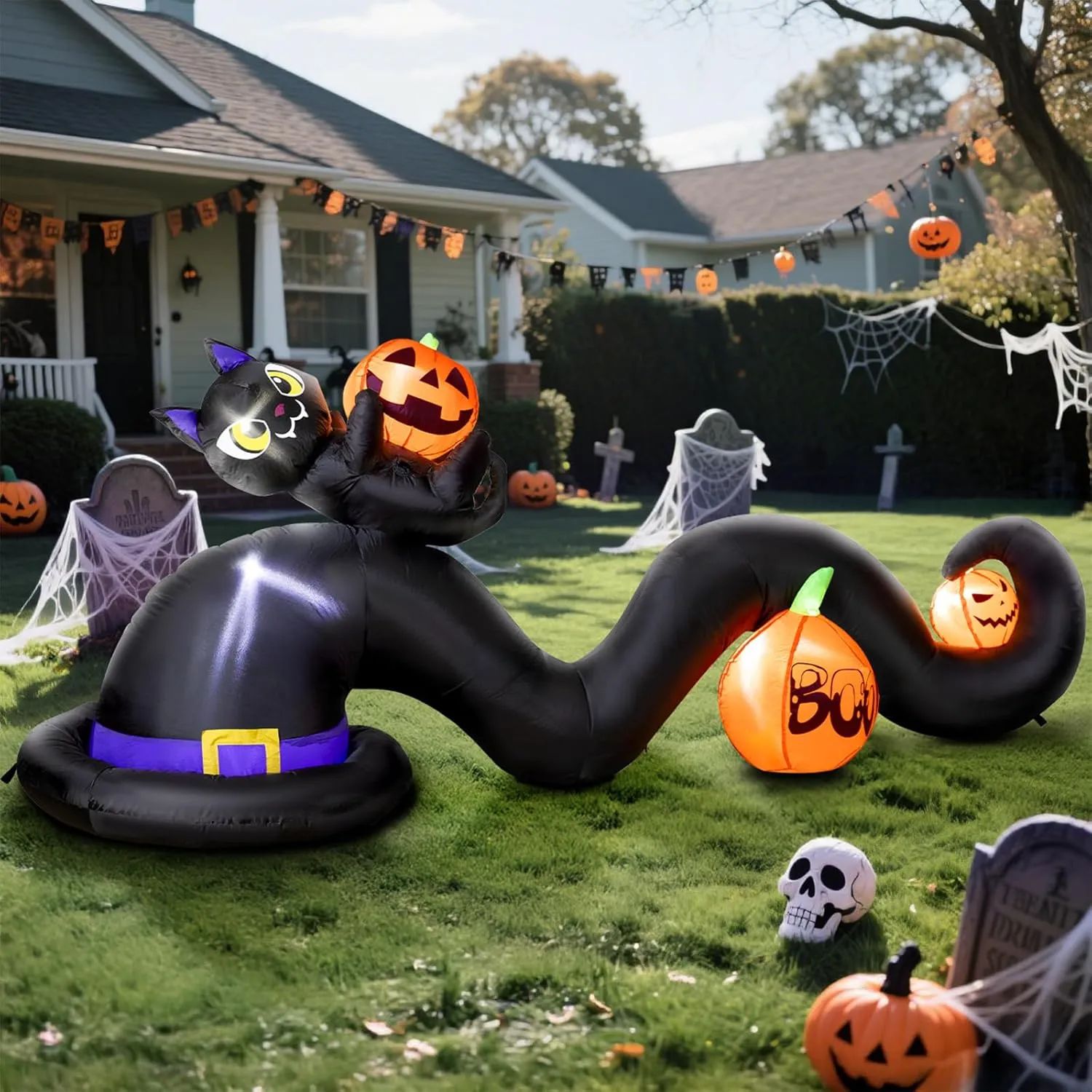 Decoración exterior para Halloween - Oferta en Amazon