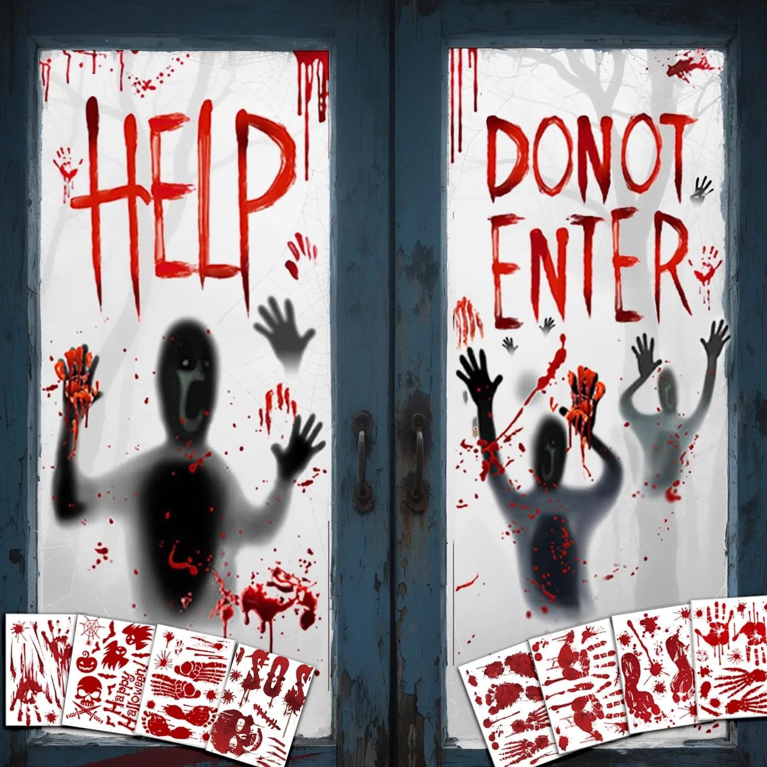 Decoración turbia para Halloween - Oferta en Amazon