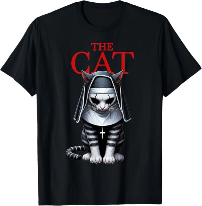 Camiseta The Cat - Oferta en Amazon