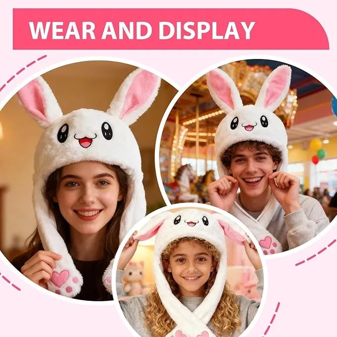 Gorrito con orejas que se mueven - Oferta en Amazon