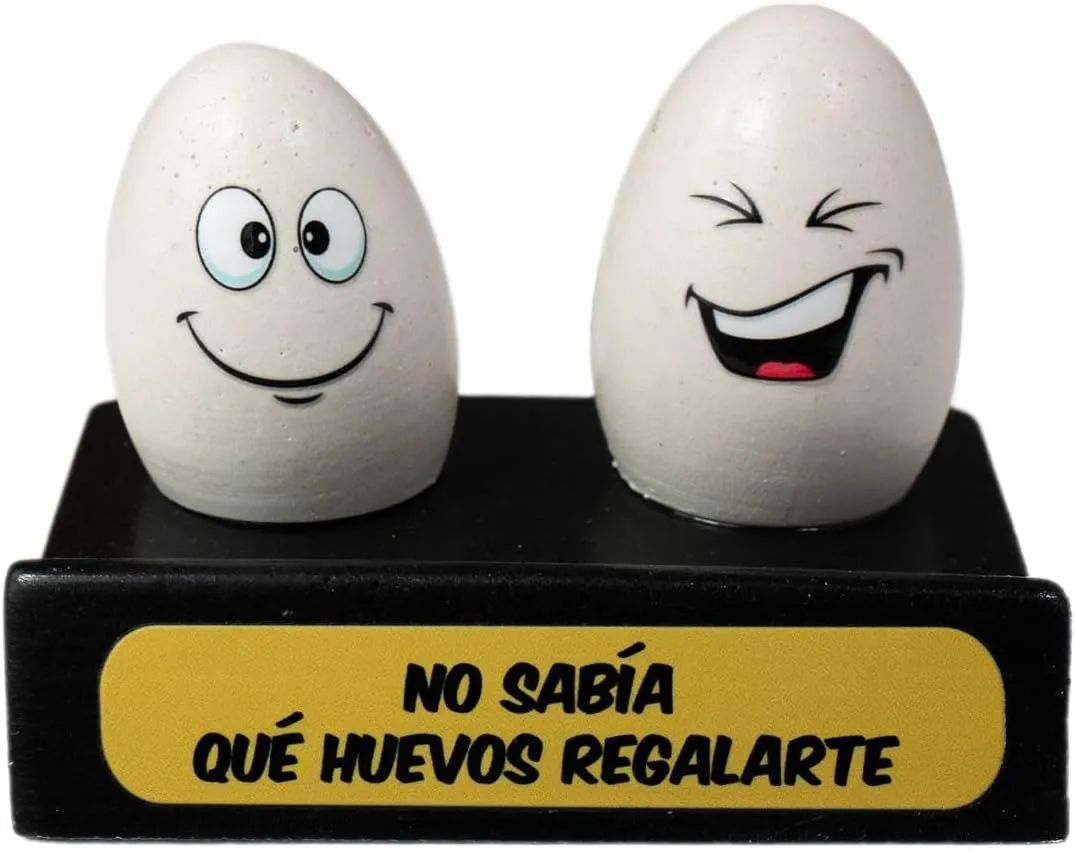 Huevos Regalo - Sujetamóvil con Humor "No Sabía Qué Huevos Regalarte" - Oferta en Amazon