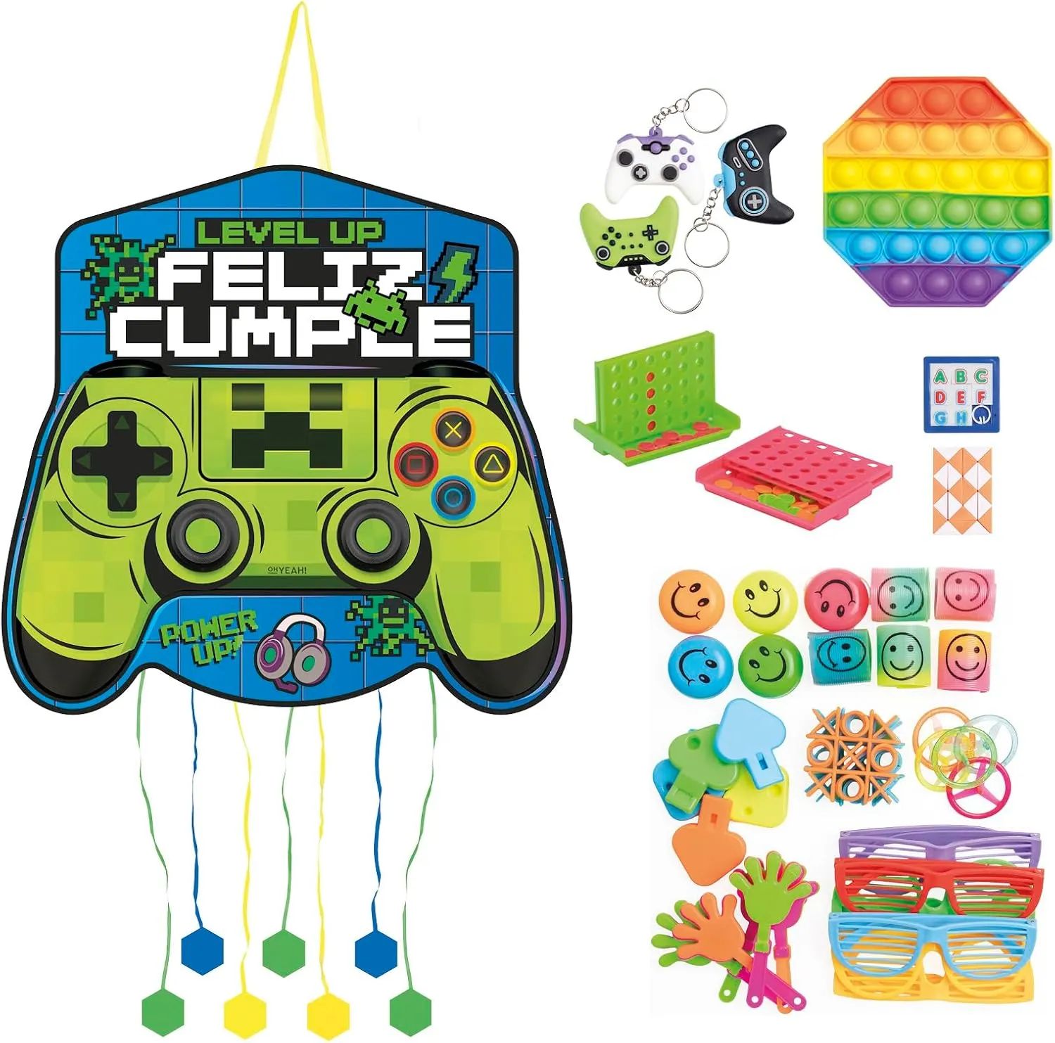 Pack piñata de cumpleaños - Oferta en Amazon