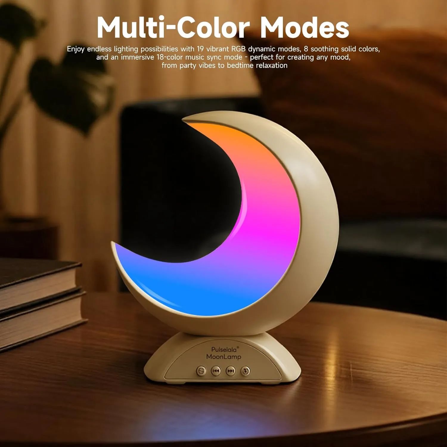 Lámpara media luna - Oferta en Amazon