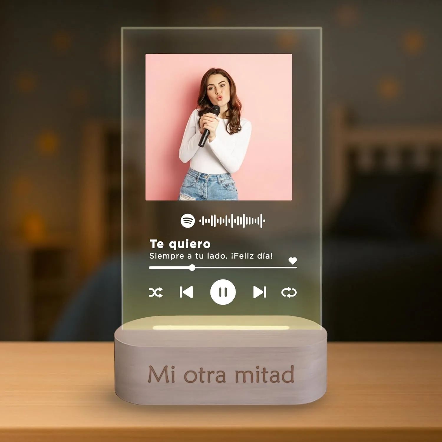 Lámpara personalizada - Oferta en Amazon