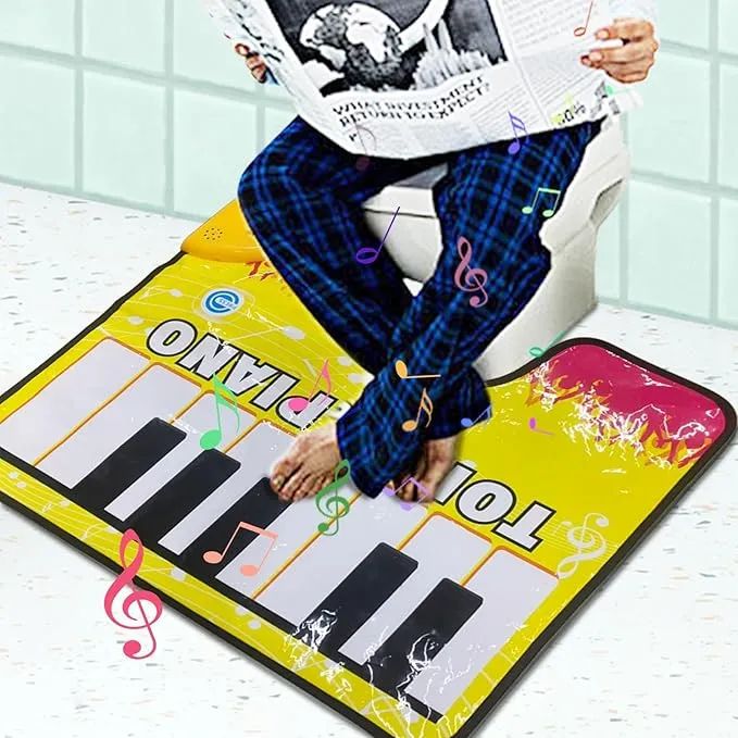 Alfombrilla musical para el wc - Oferta en Amazon