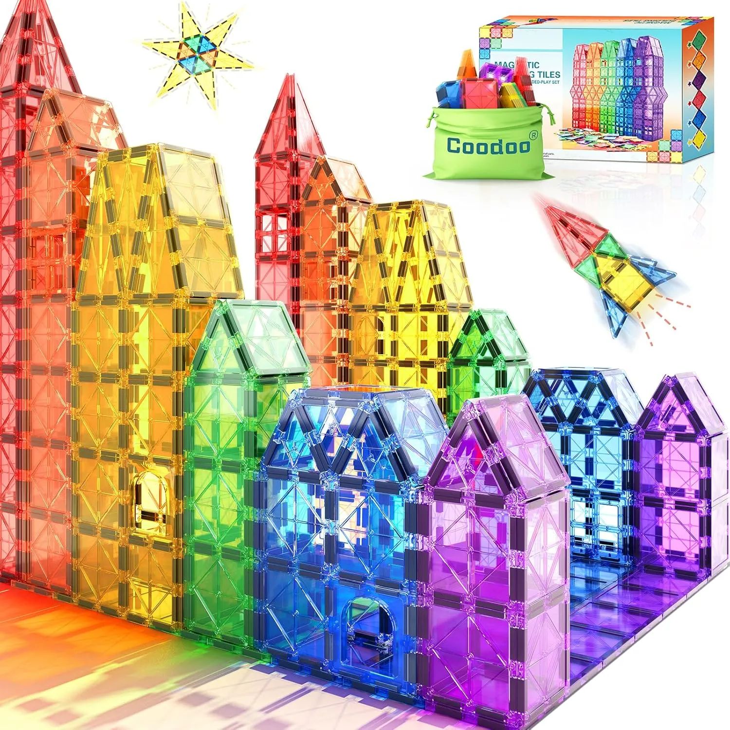 Bloques magnéticos - Oferta en Amazon
