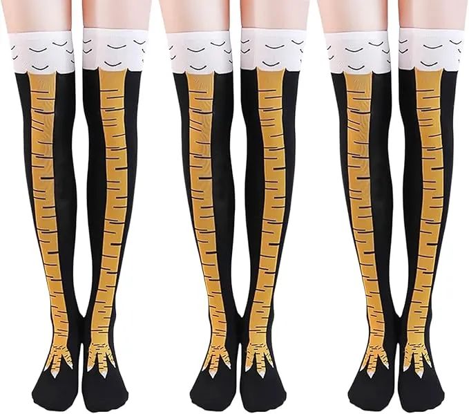 Calcetines de Patas de Pollo - Por Fin Piernas Delgadas con Estilo - Oferta en Amazon