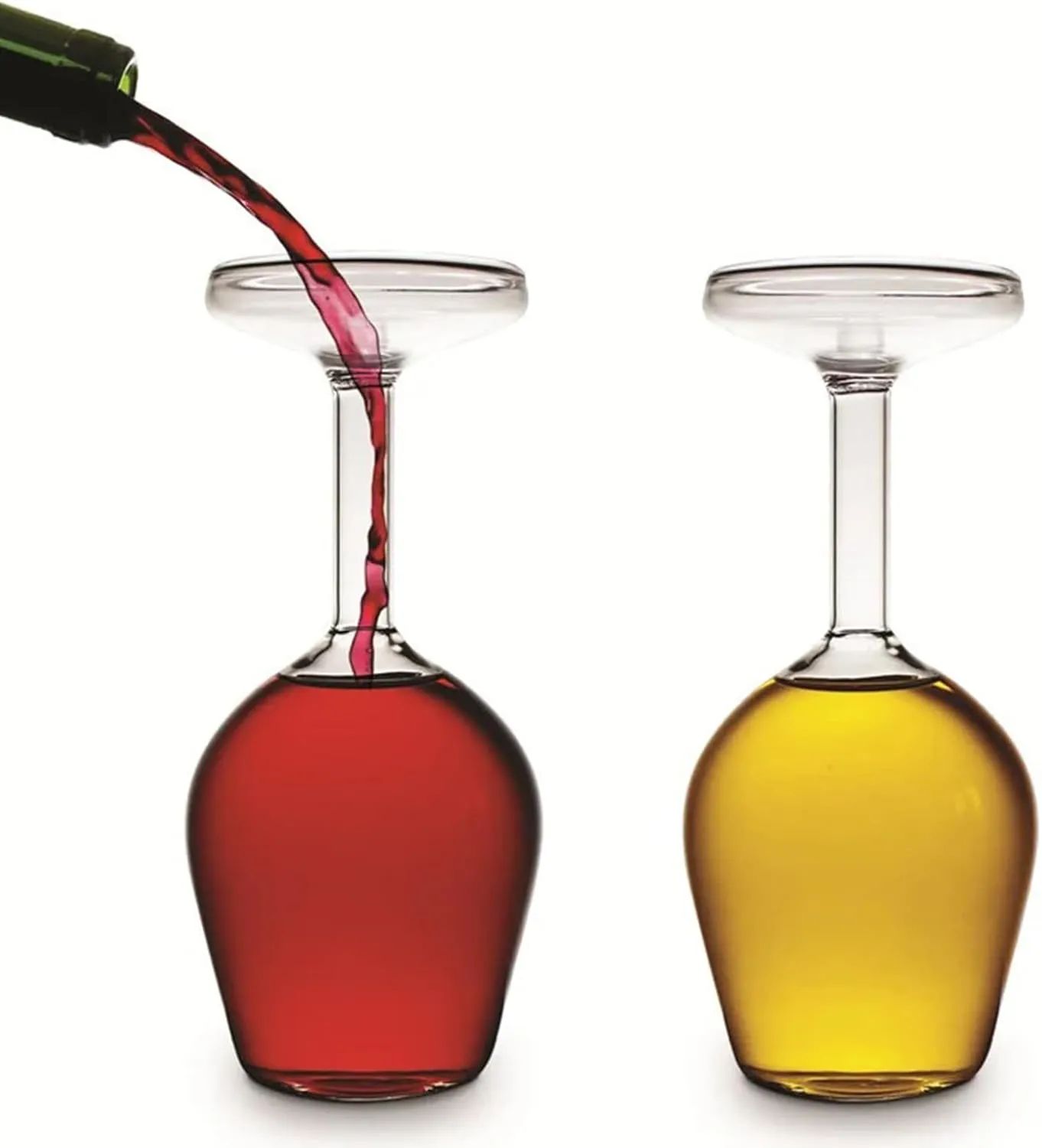 Copa de vino invertida - Oferta en Amazon