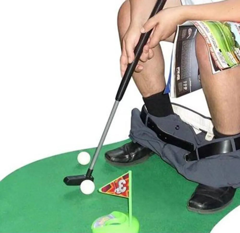 Minigolf para cagadores - Oferta en Amazon