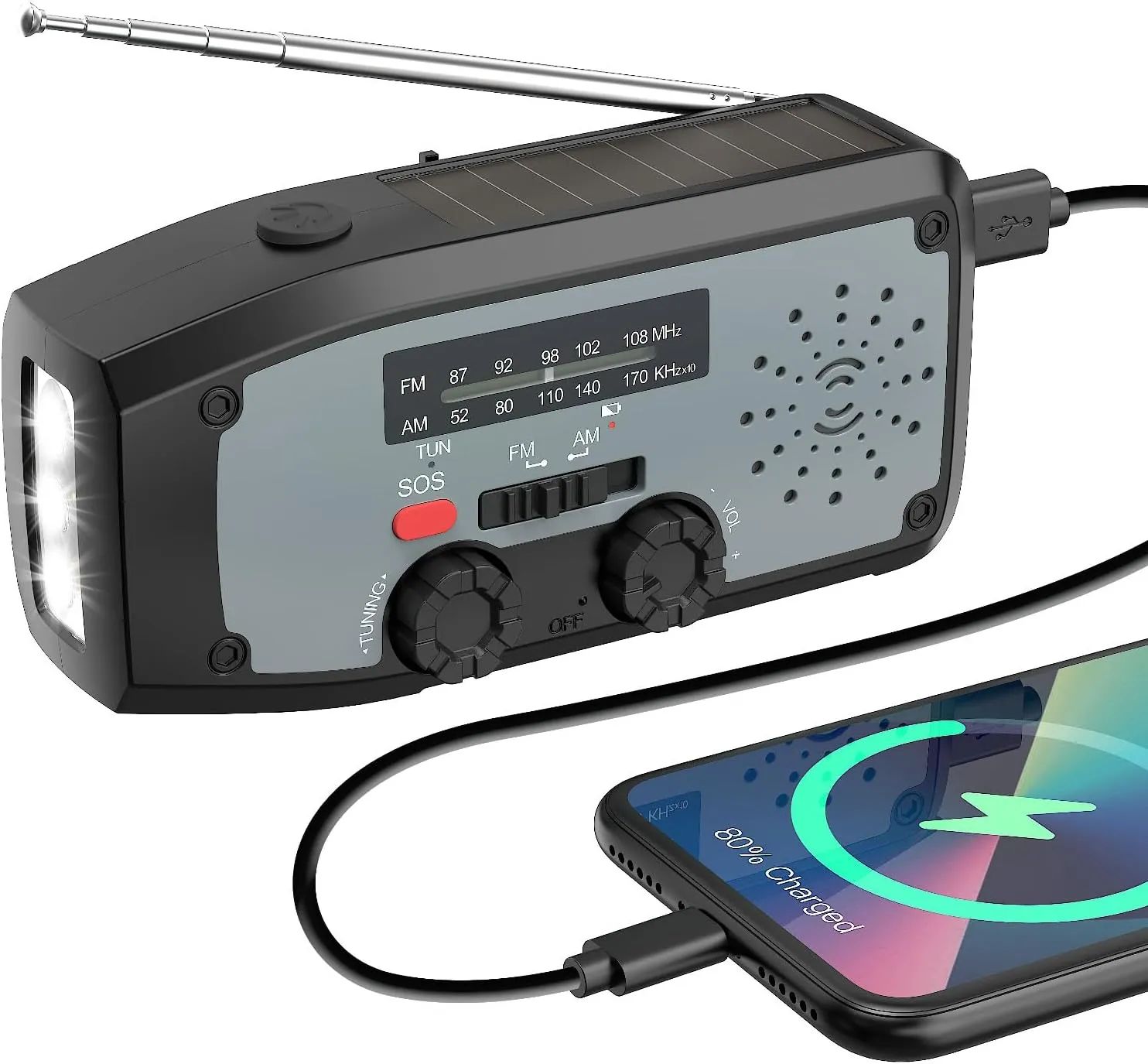 Radio solar - Oferta en Amazon