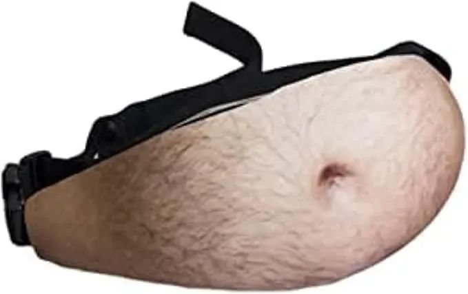Riñonera con forma de barriga - Oferta en Amazon