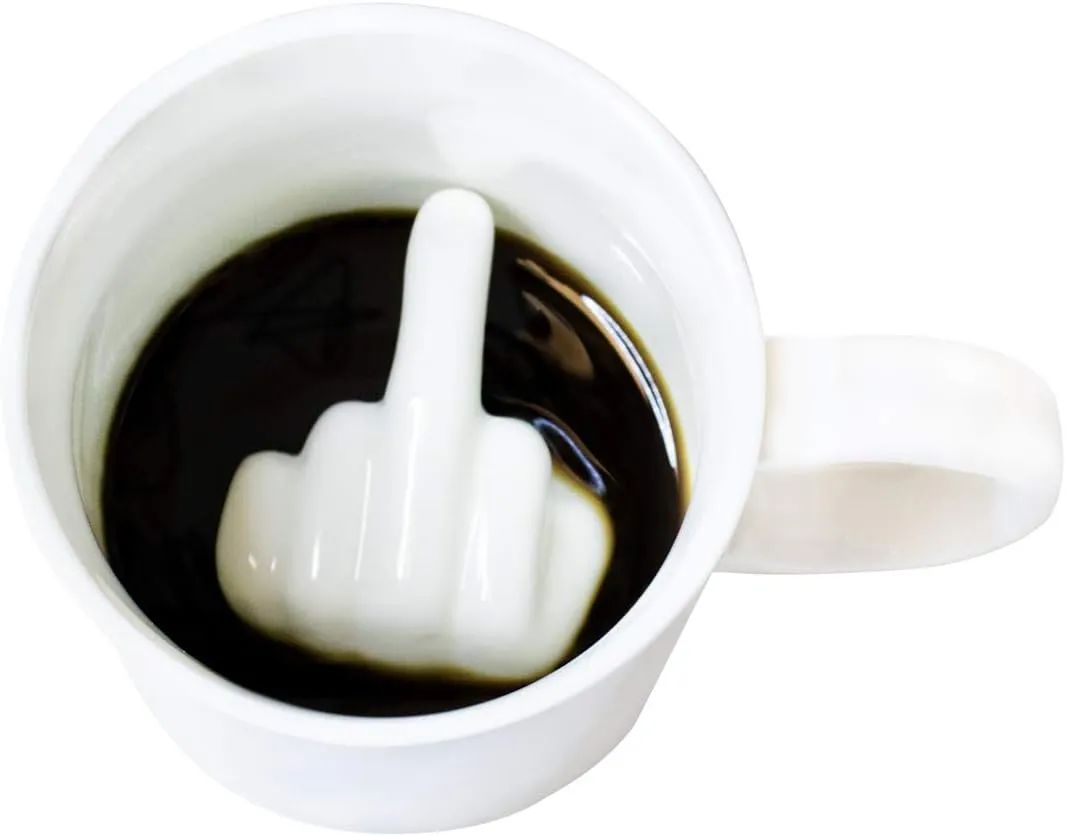 Taza Simpática - Imita tu Buen Humor por las Mañanas - Oferta en Amazon