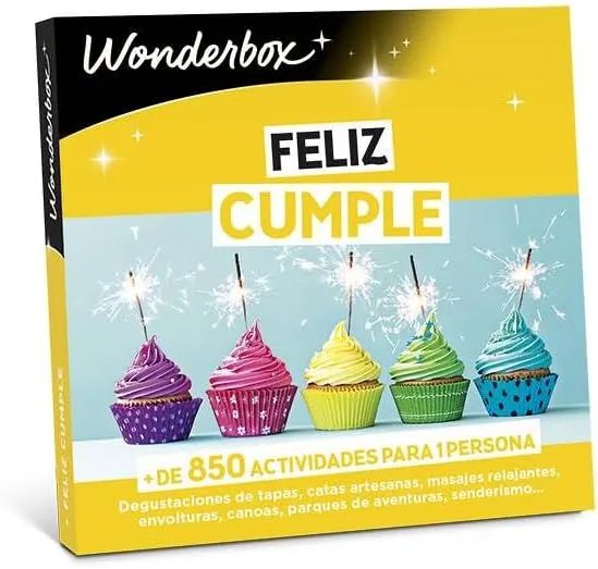 Wonderbox cumpleaños - Oferta en Amazon